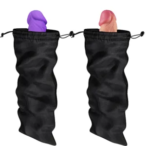 Washable Drawstring Pouch Bag for Sex Toys Storage Toy Vibrator Dildo Dong