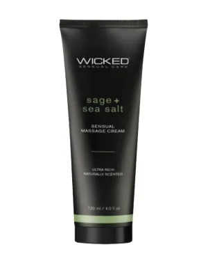 Wicked Massage Cream Sage & Sea Salt